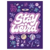 Egpull<Metal Tin Sign "STAY WEIRD" Bedroom Office Home Kitchen Wall Decor #G-101 - Miniature Marvels: Airplane Models & Painted Dice