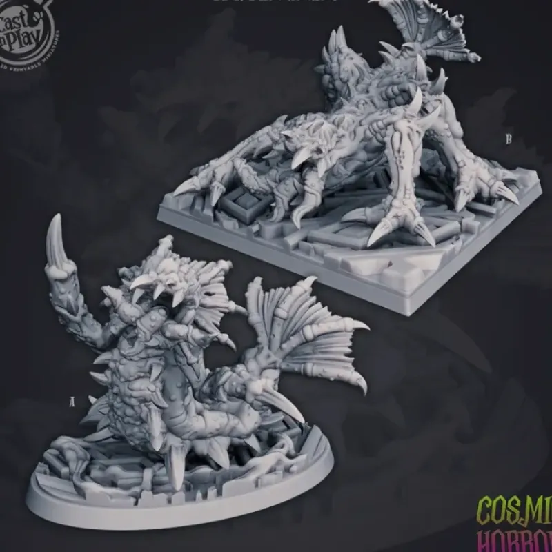 Miniature<Mh'azhounds Bundle - Miniature Marvels: Airplane Models & Painted Dice