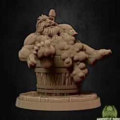 Miniature<Mifur The Stinky - Miniature Marvels: Airplane Models & Painted Dice