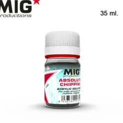 Paint<MIG Productions: Absolute Chipping 35ml LTG AK-P250 - Miniature Marvels: Airplane Models & Painted Dice