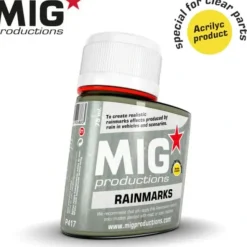 Paint<MIG Productions: Rainmarks 75ml LTG AK-P417 - Miniature Marvels: Airplane Models & Painted Dice