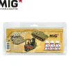 Paint<MIG Productions: Special Effects Set 1 LTG AK-P267 - Miniature Marvels: Airplane Models & Painted Dice