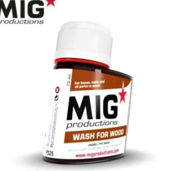 Paint<MIG Productions: Wash for Wood 75ml LTG AK-P225 - Miniature Marvels: Airplane Models & Painted Dice