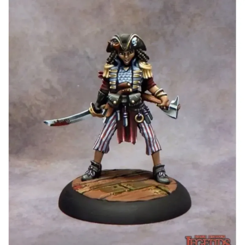 Miniature<Mina Splinterheart - River Widows Captain: Dark Heaven Legends RPR 03845 - Miniature Marvels: Airplane Models & Painted Dice