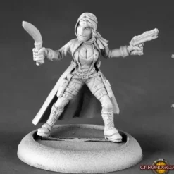 Miniature<Mira, Post-Apocalyptic Heroine: Chronoscope RPR 50133 - Miniature Marvels: Airplane Models & Painted Dice