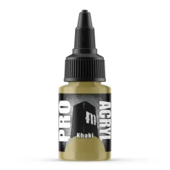 Paint<Monument Hobbies Pro Acryl Standard Khaki 22ml - Miniature Marvels: Airplane Models & Painted Dice