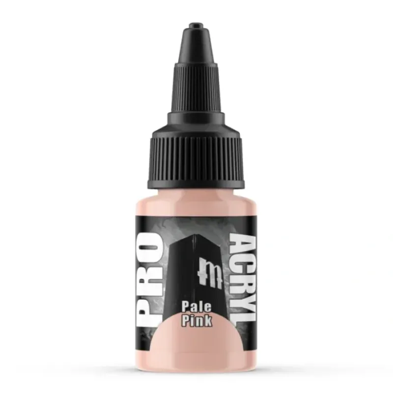Paint<Monument Hobbies Pro Acryl Standard Pale Pink 22ml - Miniature Marvels: Airplane Models & Painted Dice