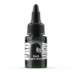 Paint<Monument Hobbies Pro Acryl Standard Dark Camo Green 22ml - Miniature Marvels: Airplane Models & Painted Dice