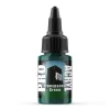 Paint<Monument Hobbies Pro Acryl Standard Transparent Green 22ml - Miniature Marvels: Airplane Models & Painted Dice