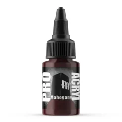 Paint<Monument Hobbies Pro Acryl Standard Mahogany 22ml - Miniature Marvels: Airplane Models & Painted Dice