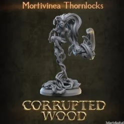 Miniature<Mortivinea Thornlocks - Miniature Marvels: Airplane Models & Painted Dice