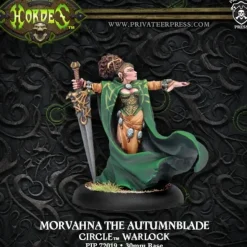 Miniature<Morvahna the Autumnblade: Circle Orboros - Warlock PIP 72019 - Miniature Marvels: Airplane Models & Painted Dice