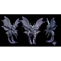 Miniature<Moth Warrior - Miniature Marvels: Airplane Models & Painted Dice