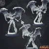 Miniature<Mother Of Demons - Miniature Marvels: Airplane Models & Painted Dice