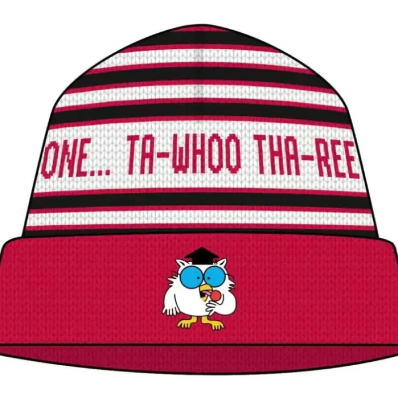 Egpull<Mr. Owl Tootsie Pop Roll Candy Beanie - Trendy Retro Skater Winter Soft Cap Hat - Miniature Marvels: Airplane Models & Painted Dice