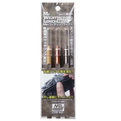 Paint<Mr. Weathering Liner Mud Color LTG MRHOB-PP202 - Miniature Marvels: Airplane Models & Painted Dice