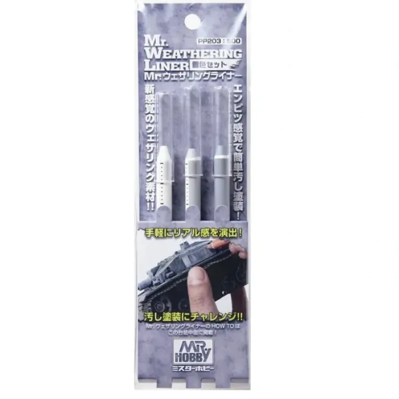 Paint<Mr. Weathering Liner Snow Color Set LTG MRHOB-PP203 - Miniature Marvels: Airplane Models & Painted Dice