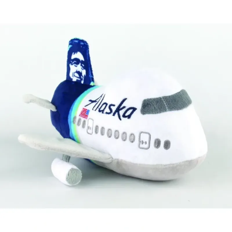 Airplane Model*MT020-1 ALASKA PLUSH AIRPLANE - Miniature Marvels: Airplane Models & Painted Dice