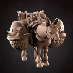 Miniature<Mule, Full - Miniature Marvels: Airplane Models & Painted Dice