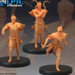 Miniature<Mummies - Miniature Marvels: Airplane Models & Painted Dice