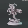 Miniature<Mu'Ren Bombardier - Miniature Marvels: Airplane Models & Painted Dice