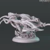 Miniature<Mu'Ren Reaver Rider - Miniature Marvels: Airplane Models & Painted Dice