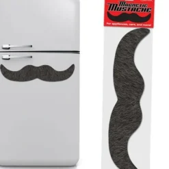 Egpull<MUSTACHE JUMBO 26" MAGNET - Car Fridge Garage Huge Giant Size! ~ Archie McPhee - Miniature Marvels: Airplane Models & Painted Dice