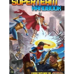 Role-playing Game<Mutants & Masterminds: Superteam Handbook GRR 5517 - Miniature Marvels: Airplane Models & Painted Dice