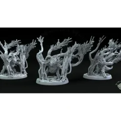 Miniature<Mutated Cursed Splinter - Miniature Marvels: Airplane Models & Painted Dice