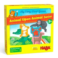 Board Game<My Very First Games: Animal Upon Animal Junior HAB 306069 - Miniature Marvels: Airplane Models & Painted Dice