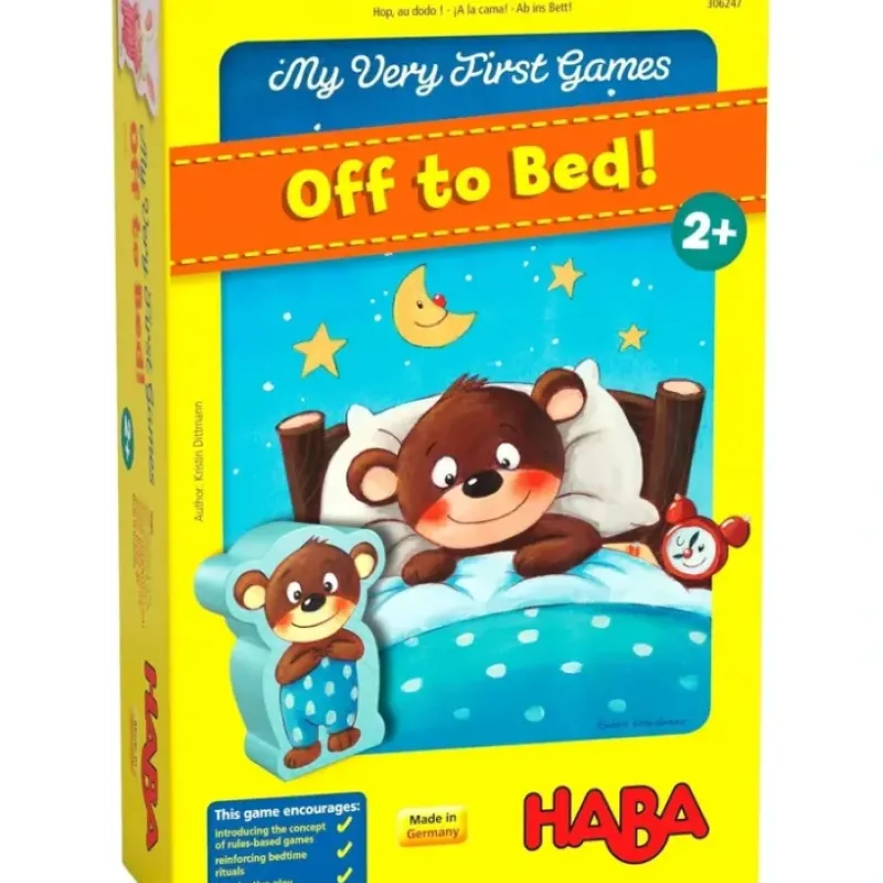 Board Game<My Very First Games: Off to Bed! HAB 306247 - Miniature Marvels: Airplane Models & Painted Dice