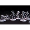Miniature<Myconid Watchers - Miniature Marvels: Airplane Models & Painted Dice