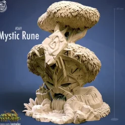 Miniature<Mystic Rune - Miniature Marvels: Airplane Models & Painted Dice
