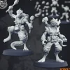 Miniature<Naag The Inventor - Miniature Marvels: Airplane Models & Painted Dice