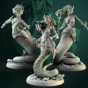 Miniature<Naga, Females - Miniature Marvels: Airplane Models & Painted Dice