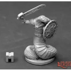 Miniature<Nagendra Warrior (Sword & Shield): Dark Heaven Legends RPR 03896 - Miniature Marvels: Airplane Models & Painted Dice