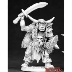 Miniature<Nagrash, Orc Chieftain: Dark Heaven Legends RPR 02502 - Miniature Marvels: Airplane Models & Painted Dice
