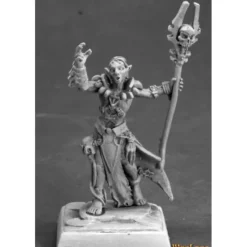 Miniature<Nanuranidd, Dark Elf Sorcerer: Warlord RPR 14635 - Miniature Marvels: Airplane Models & Painted Dice