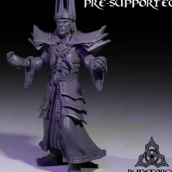 Miniature<Necromancer - Miniature Marvels: Airplane Models & Painted Dice