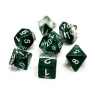 Dice<Neutron Dice: "Hunter Green" GKG N020 - Miniature Marvels: Airplane Models & Painted Dice