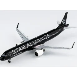 Airplane Model*NG 13056 1:400 Air New Zealand A321neo ZK-OYB star alliance black - Miniature Marvels: Airplane Models & Painted Dice