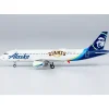 Airplane Model*NG 15015 1:400 Alaska Airlines Airbus A320-200 N855VA "San Francisco Giants" - Miniature Marvels: Airplane Models & Painted Dice