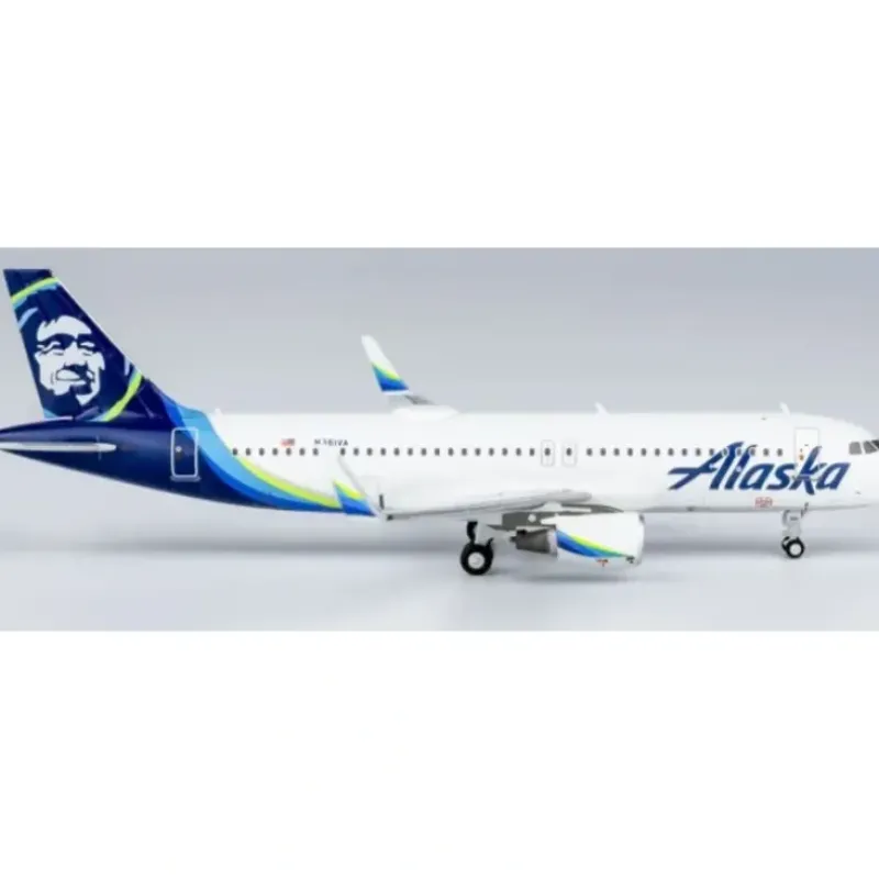 Airplane Model*NG 15016 1:400 Alaska Airlines Airbus A320-200 N361VA - Miniature Marvels: Airplane Models & Painted Dice