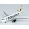 Airplane Model*NG 48008 1:400 Frontier Airlines Airbus A318-100 N807FR (Charlie the Cougar tail) - Miniature Marvels: Airplane Models & Painted Dice