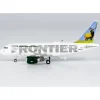 Airplane Model*NG 48010 1:400 Frontier Airlines Airbus A318-100 N802FR (Montana the Elk) - Miniature Marvels: Airplane Models & Painted Dice