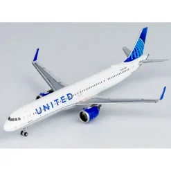 Airplane Model*NG 13102 1:400 United Airlines A321neo N44501 - Miniature Marvels: Airplane Models & Painted Dice