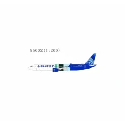 Airplane Model*NG Models 95002 1:200 Boeing 737 MAX10 United N27602 "The Future is SAF" - Miniature Marvels: Airplane Models & Painted Dice