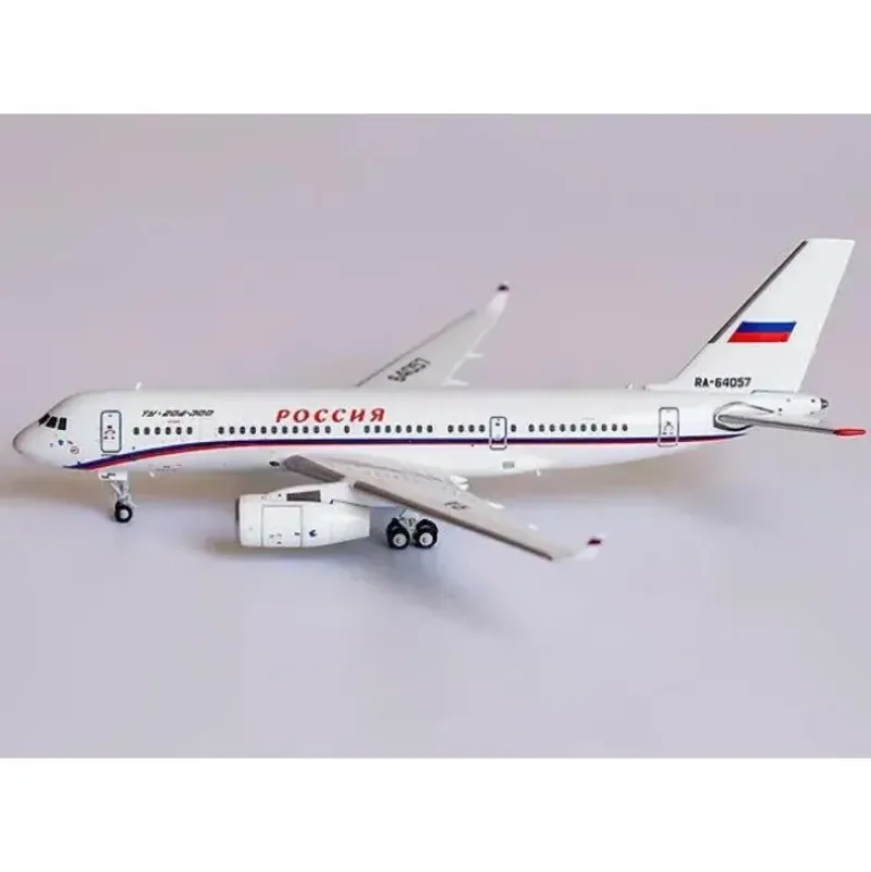 Airplane Model*NG Models 1:400 41002 Russia Tu-204-300 RA-64057 - Miniature Marvels: Airplane Models & Painted Dice