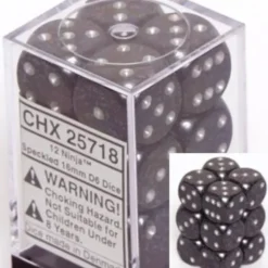 Dice<Ninja: Speckled 12d6 16mm Dice Set CHX 25718 - Miniature Marvels: Airplane Models & Painted Dice
