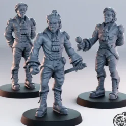 Miniature<Noble Males - Miniature Marvels: Airplane Models & Painted Dice